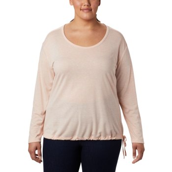 Columbia Pullover Dames, Kickin It Solid Plus Size Roze, 56PBATSFM